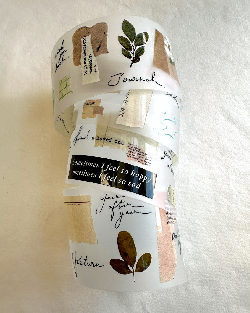 Shiwu Studio - Collage 11 PET tape SAMPLES