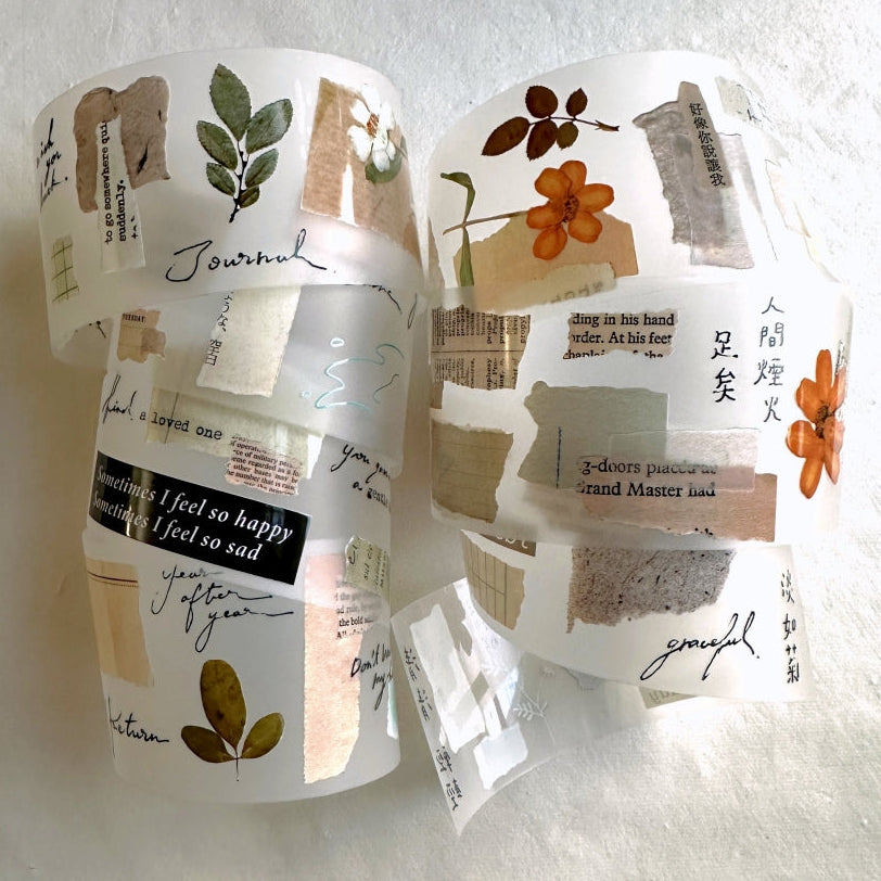 Shiwu Studio - Collage 11 PET tape SAMPLES