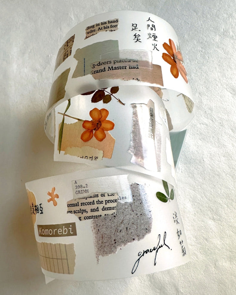 Shiwu Studio - Collage 12 PET tape SAMPLES