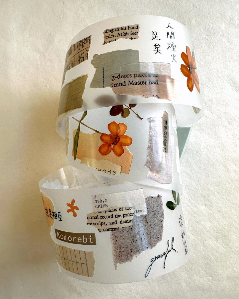 Shiwu Studio - Collage 12 PET tape SAMPLES