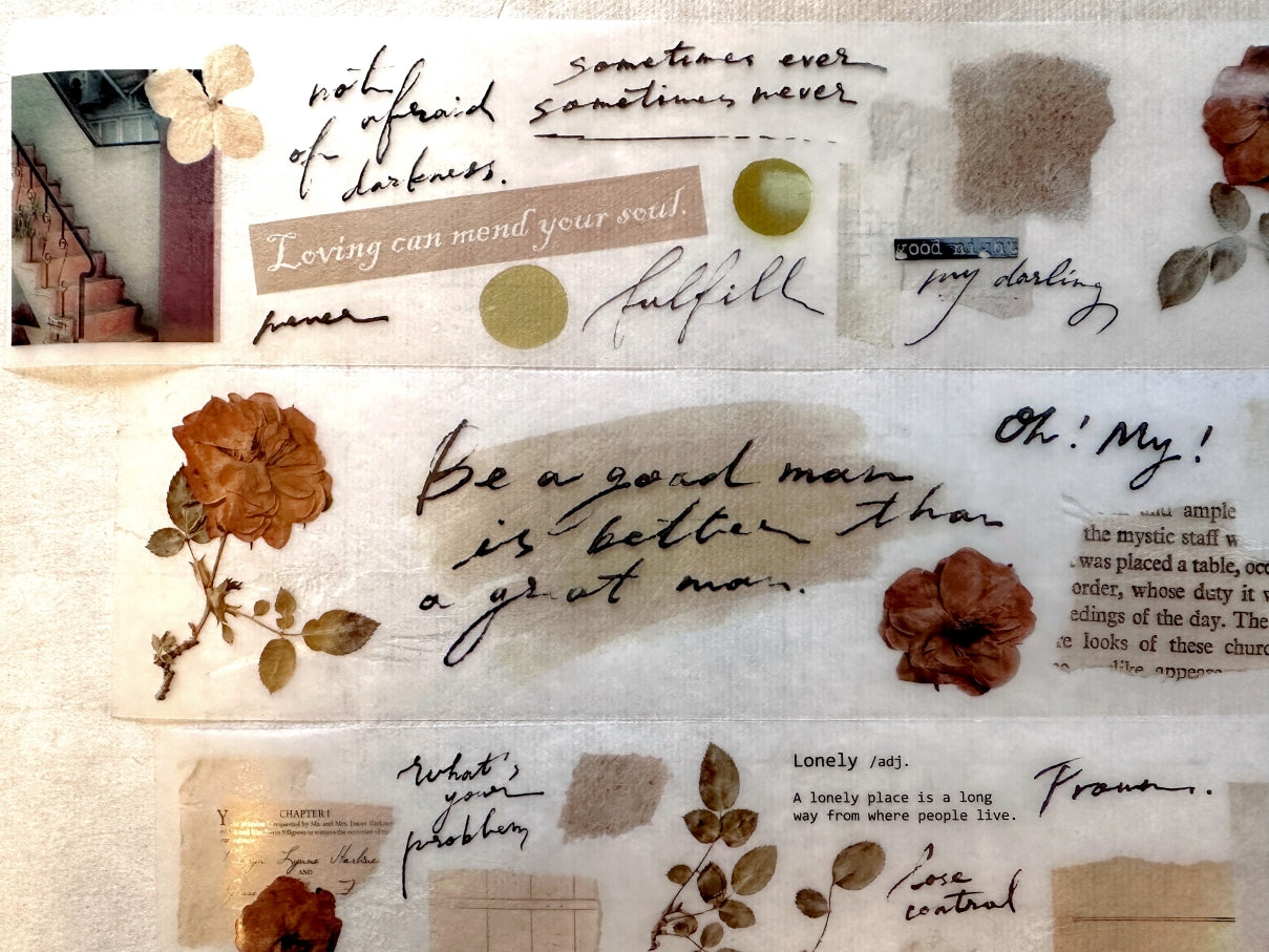 Shiwu Studio - Collage 04 PET tape SAMPLES