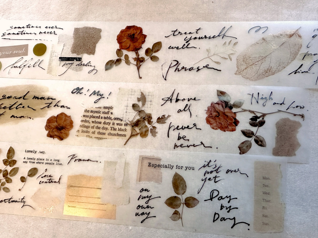 Shiwu Studio - Collage 04 PET tape SAMPLES