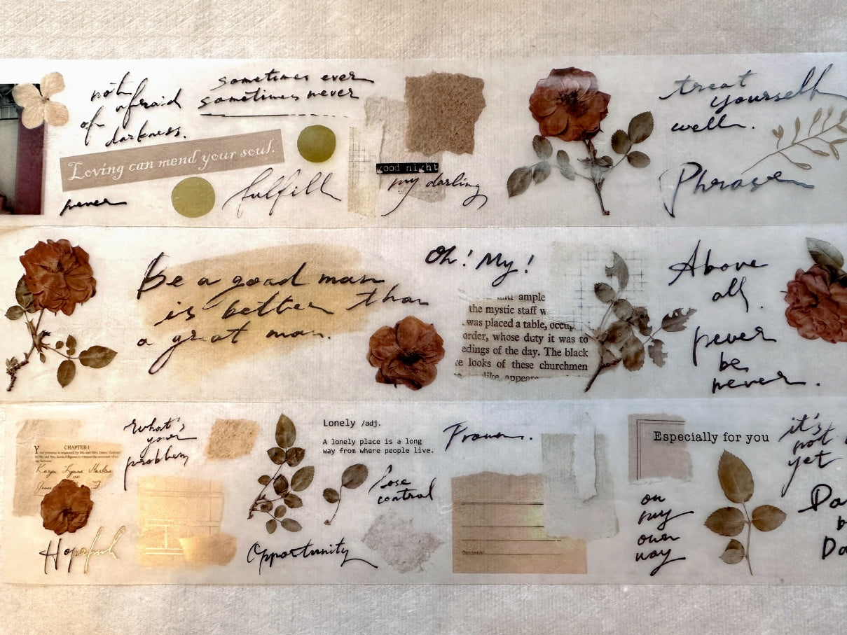 Shiwu Studio - Collage 04 PET tape SAMPLES