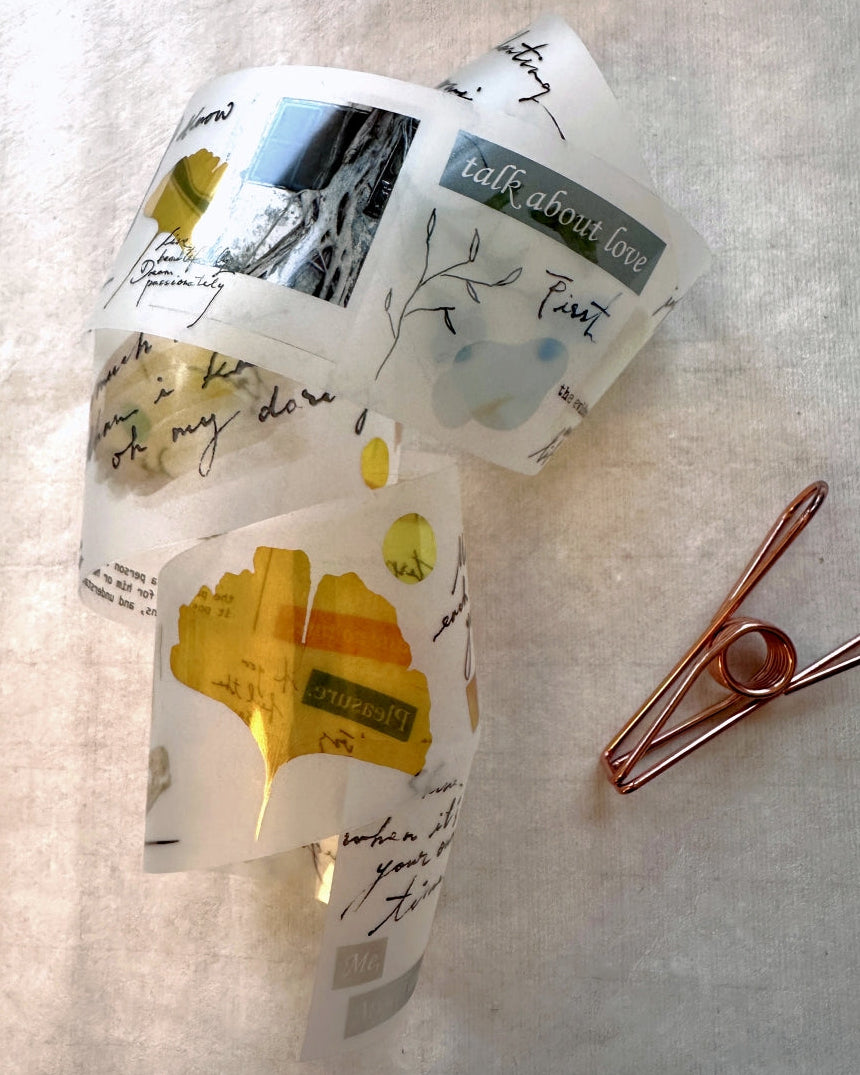 Shiwu Studio - Collage 05 PET tape SAMPLES