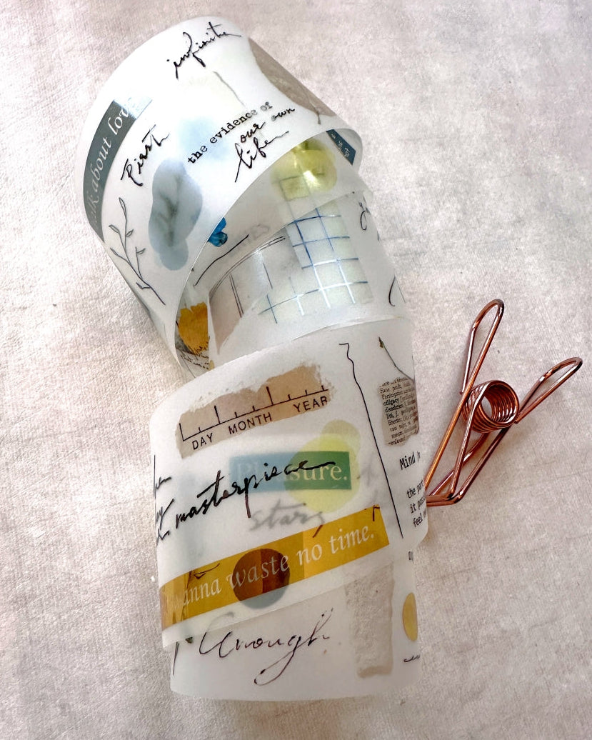 Shiwu Studio - Collage 05 PET tape SAMPLES