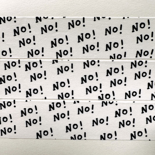 shō Little Happiness - No! No! washi tape SAMPLES