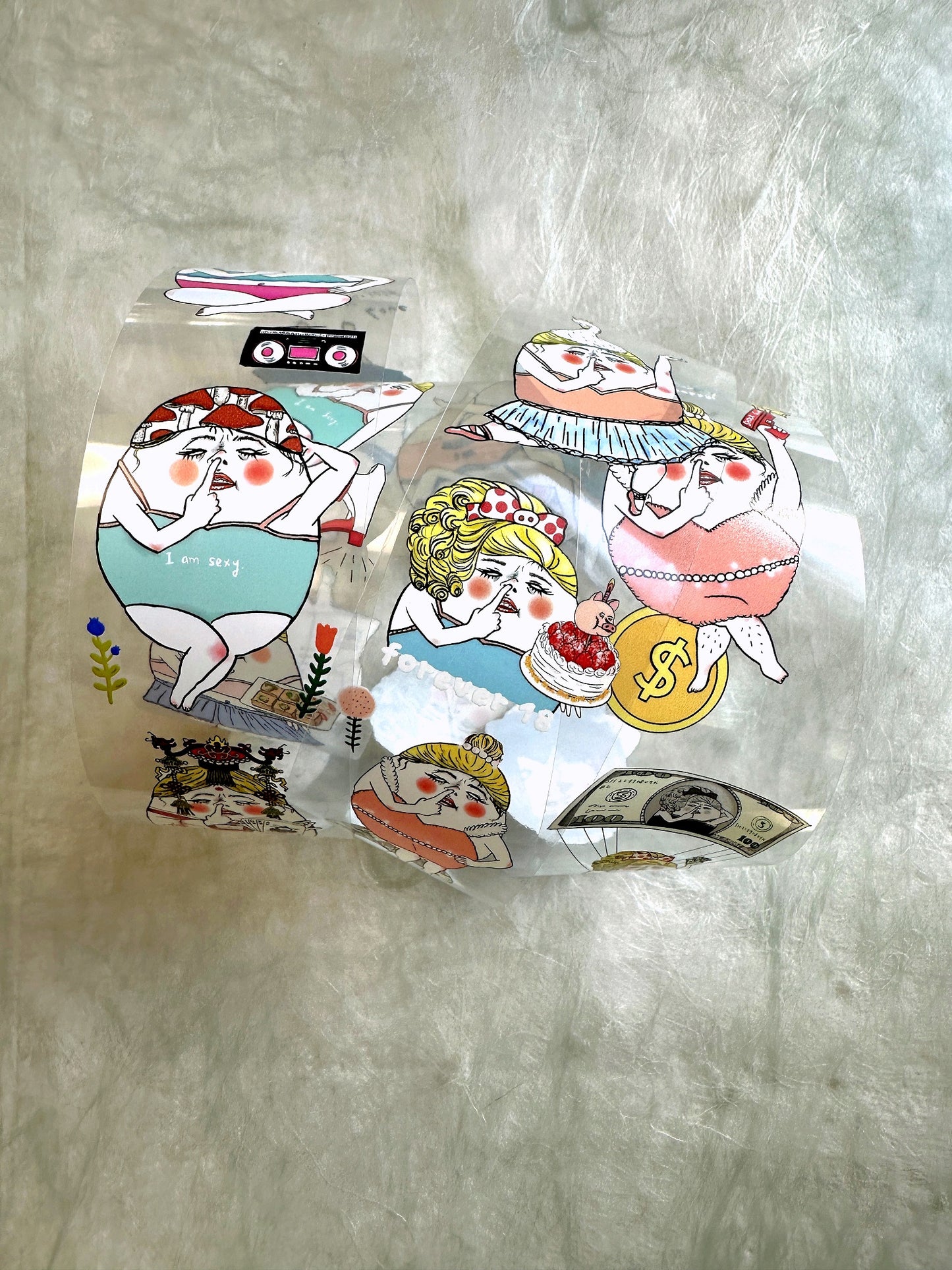 Shock Mama - All Are Pig Nose Girl PET tape SAMPLES