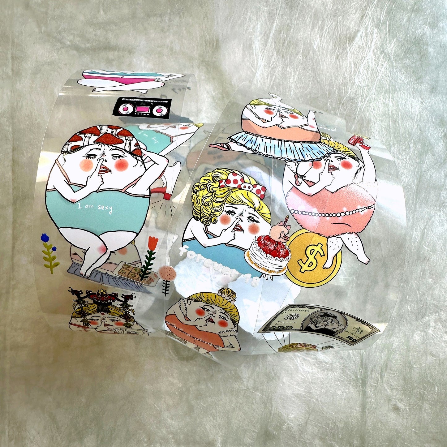 Shock Mama - All Are Pig Nose Girl PET tape SAMPLES