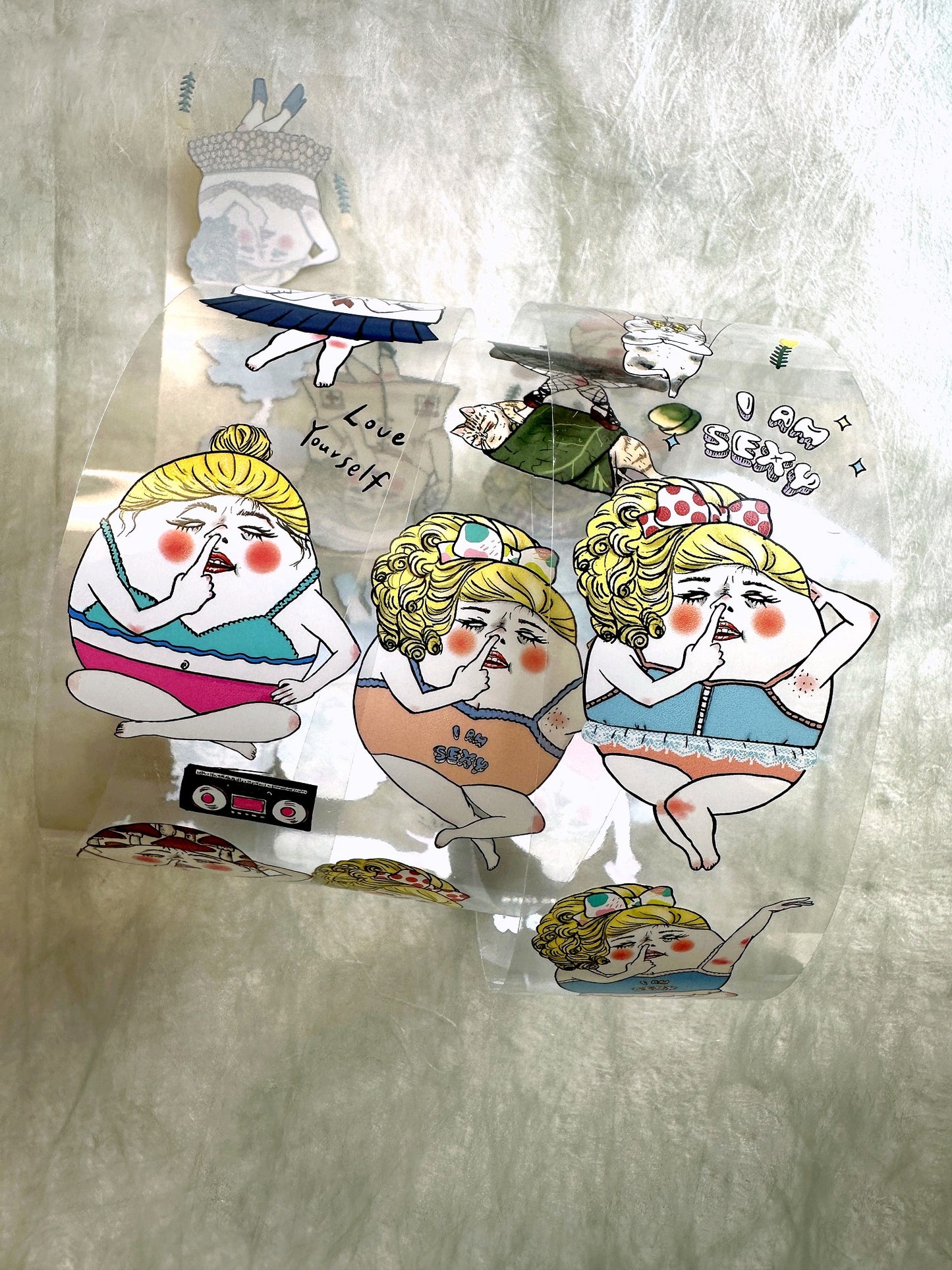 Shock Mama - All Are Pig Nose Girl PET tape SAMPLES