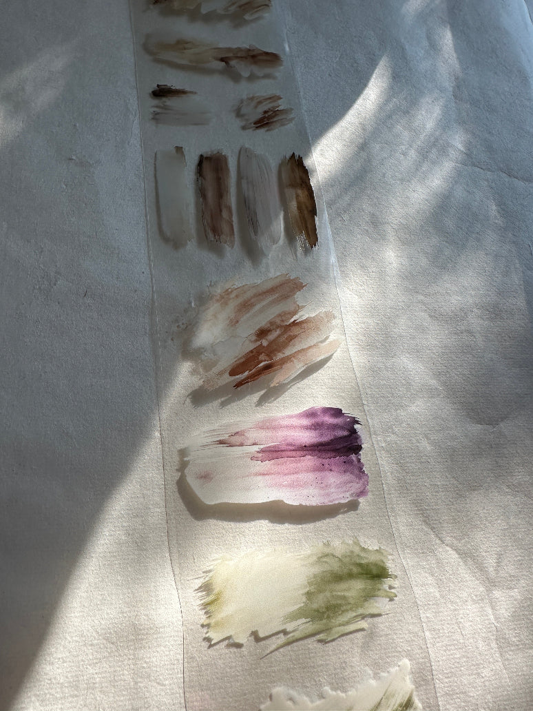 簡單手帳 - Oil Painting PET tape (6 cm x 200 cm) SAMPLES