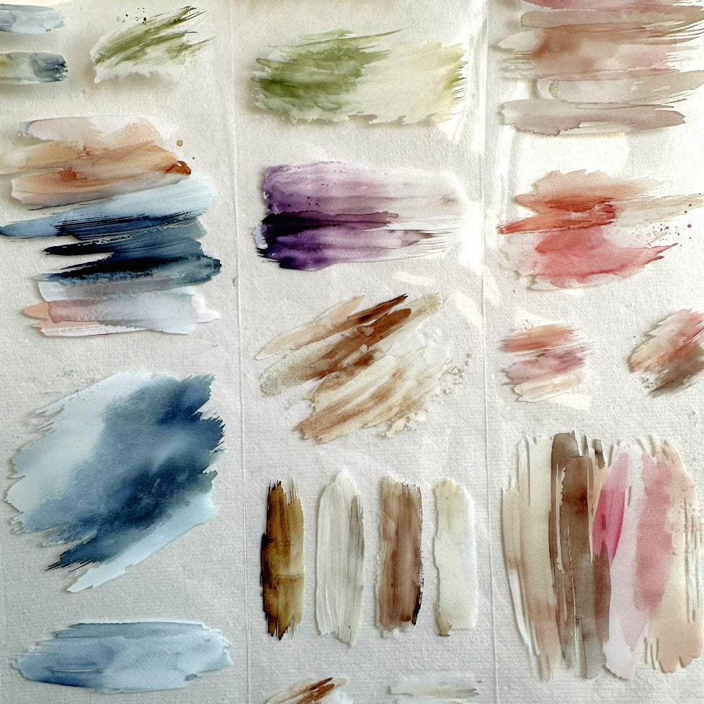 簡單手帳 - Oil Painting PET tape (6 cm x 200 cm) SAMPLES