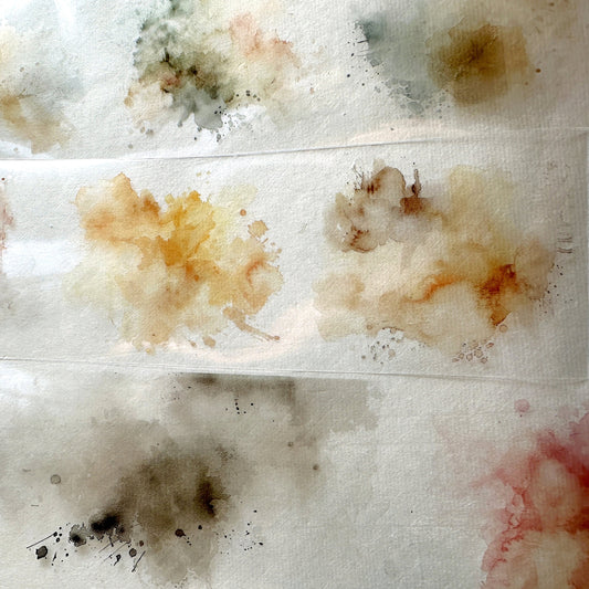 簡單手帳 - Splash PET tape (6 cm x 100 cm) SAMPLES