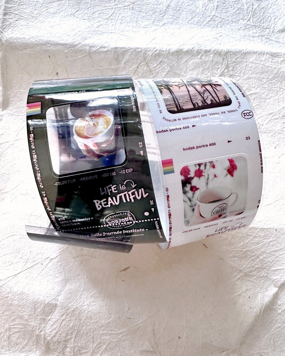 Sissi - Life Is Beautiful kiss-cut PET tape (5 cm x 133 cm) SAMPLES