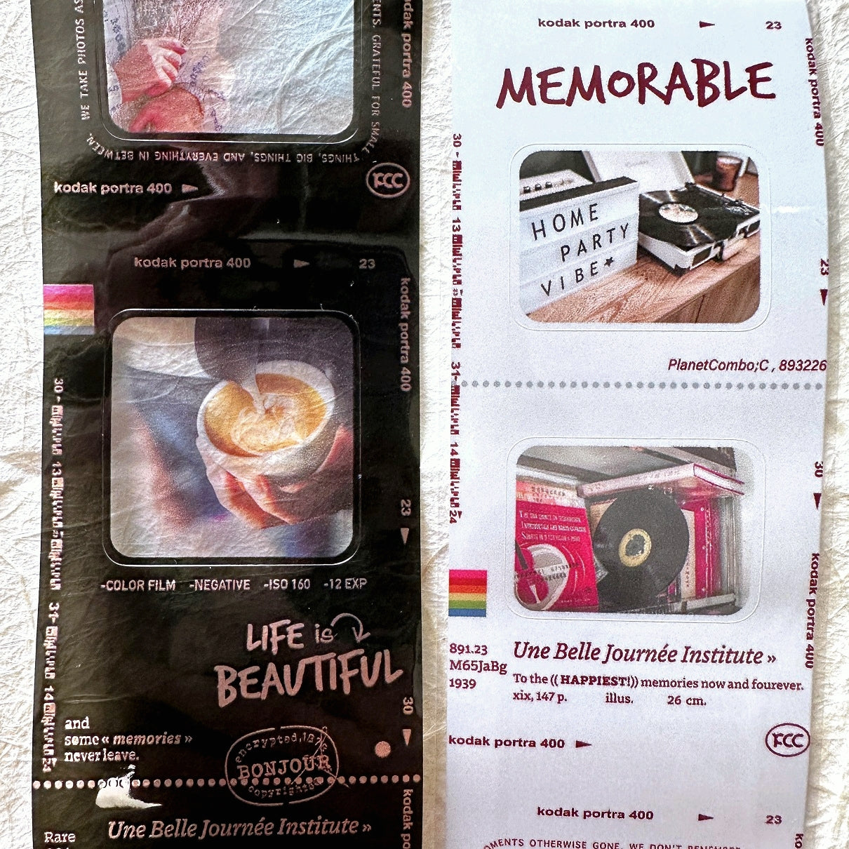 Sissi - Life Is Beautiful kiss-cut PET tape (5 cm x 133 cm) SAMPLES