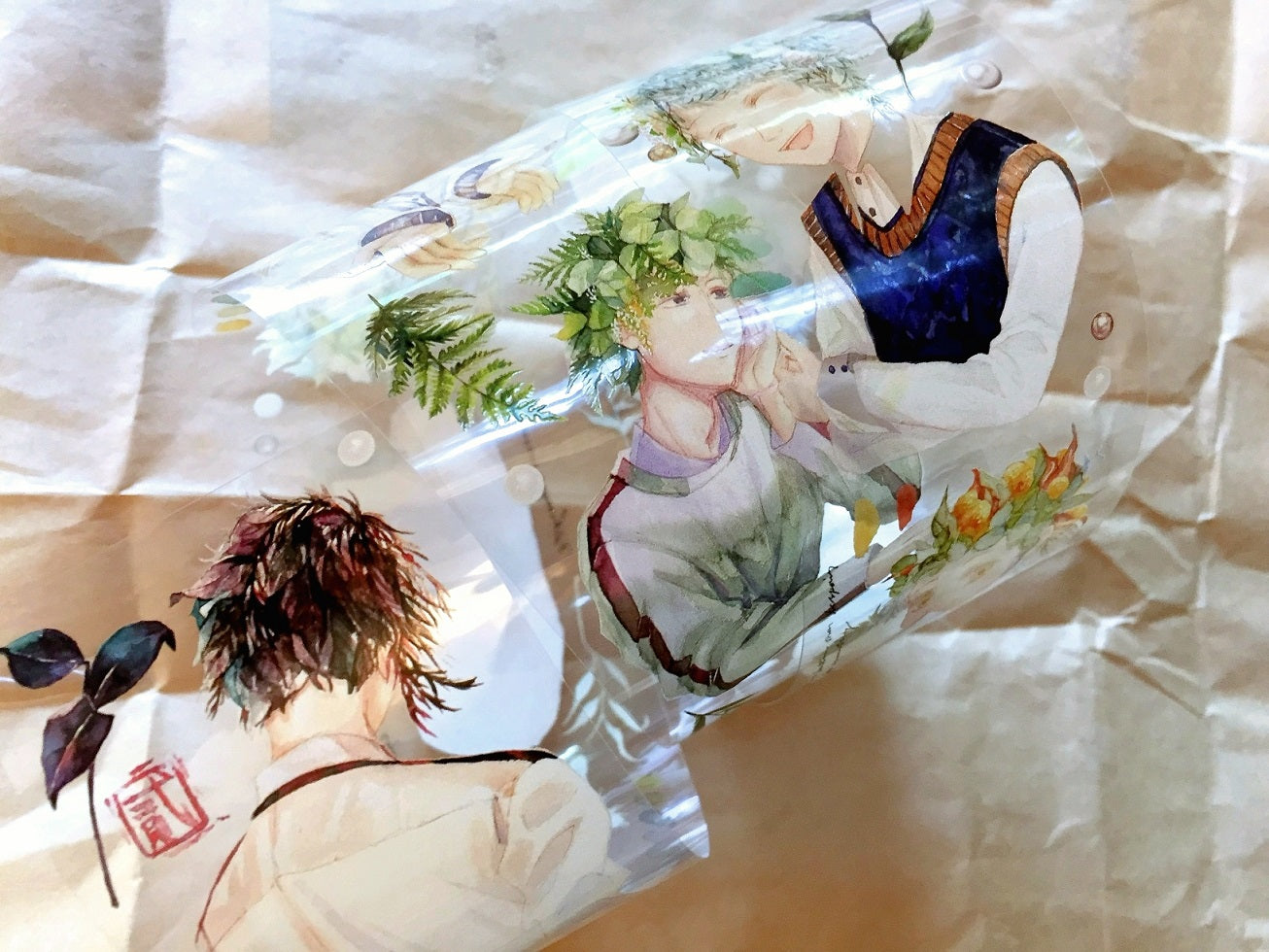 Siyun - Flower Boys (nature fairies) PET tape SAMPLES