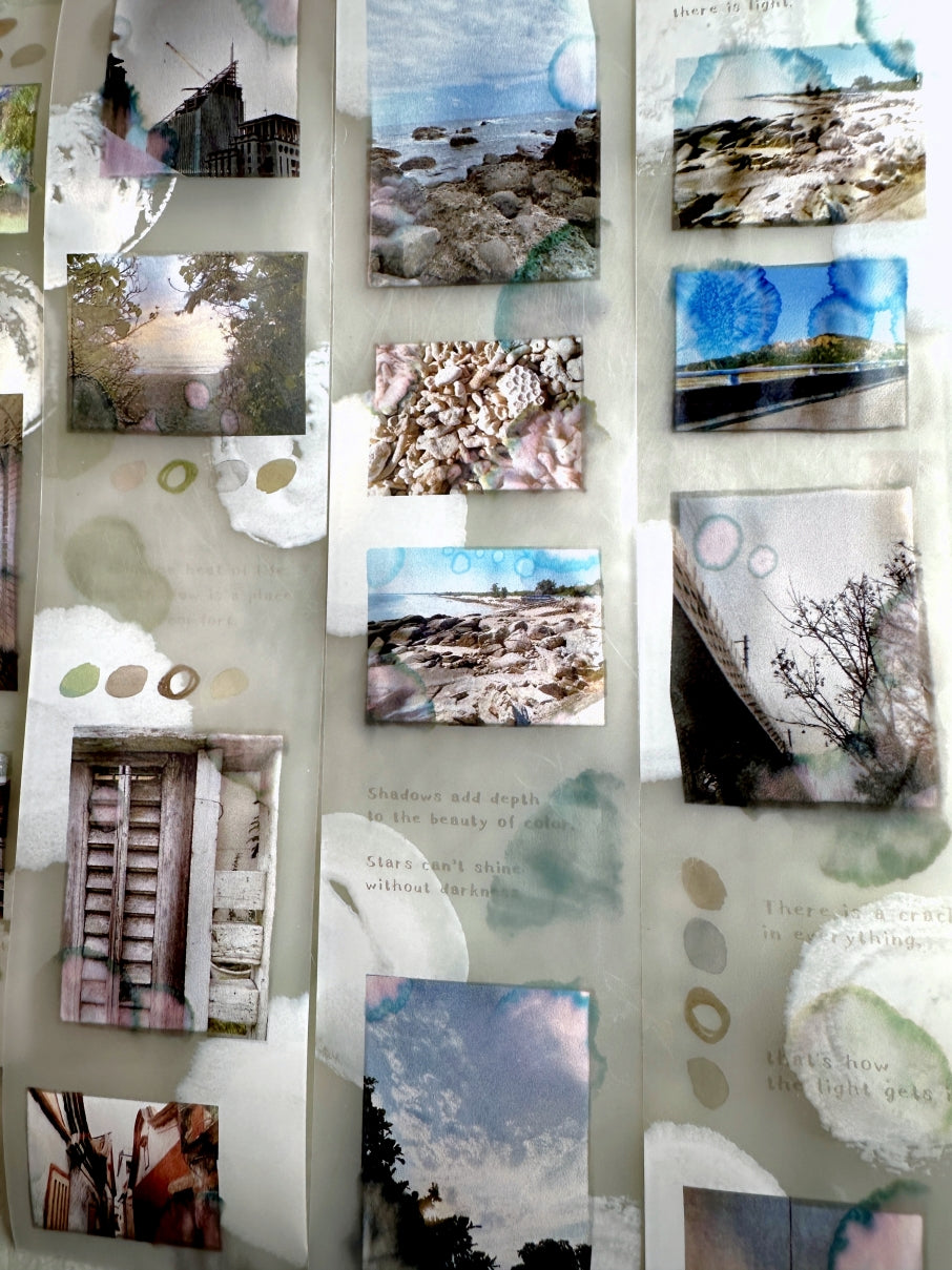 TOP Studio x Siyun - Light Reminds PET tape SAMPLES