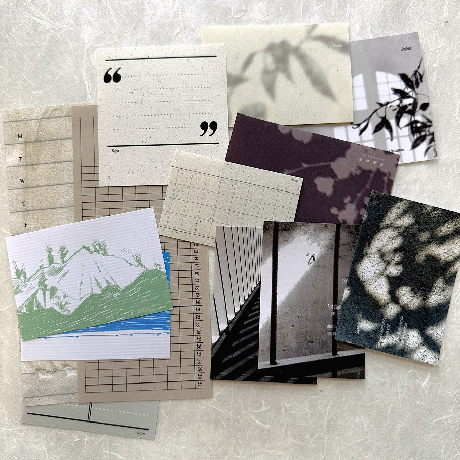 Siyun Studio - Fragments paper tape (5 cm x 155 cm) SAMPLES