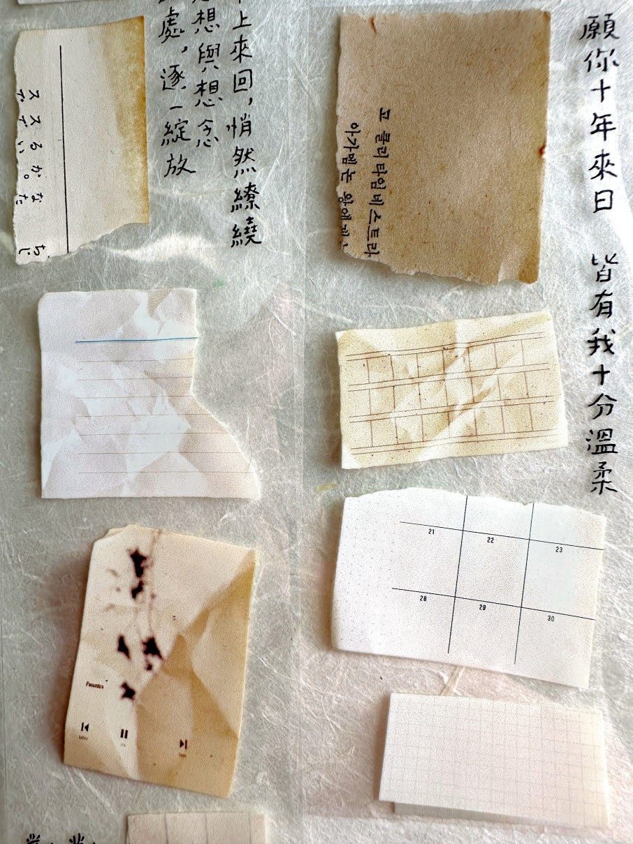 Siyun x Shiwu Studio - Collecting PET tape SAMPLES
