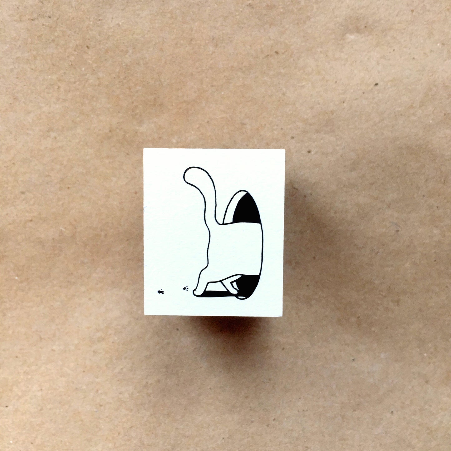 Sparking Moment - Cat Exit rubber stamp
