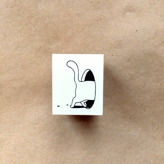 Sparking Moment - Cat Exit rubber stamp