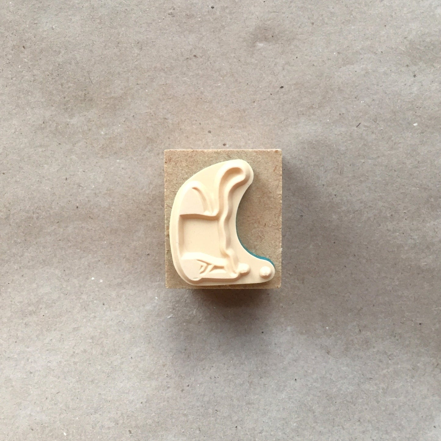 Sparking Moment - Cat Exit rubber stamp