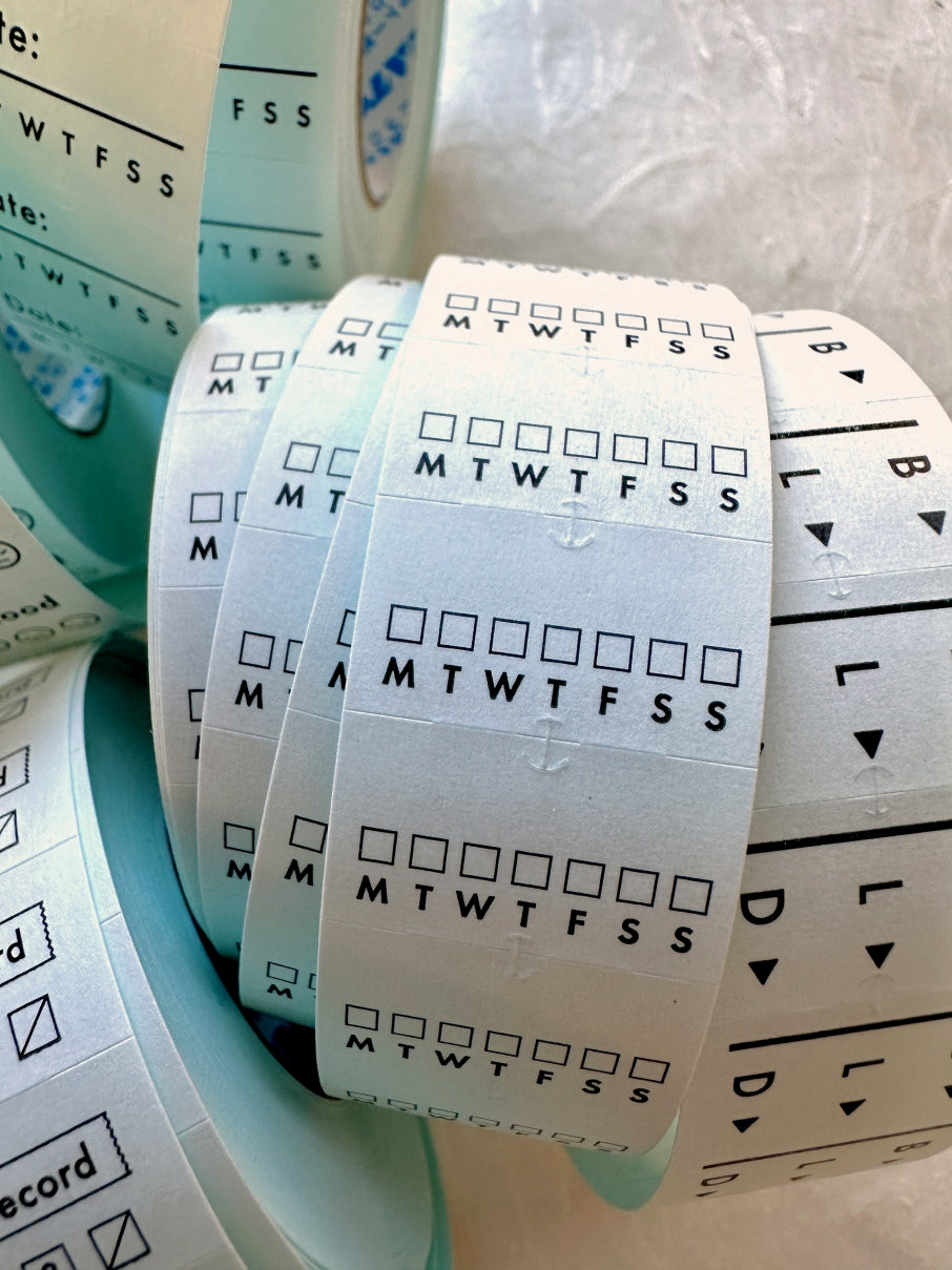 Stamp Marche - Planner label stickers (many options) SAMPLES