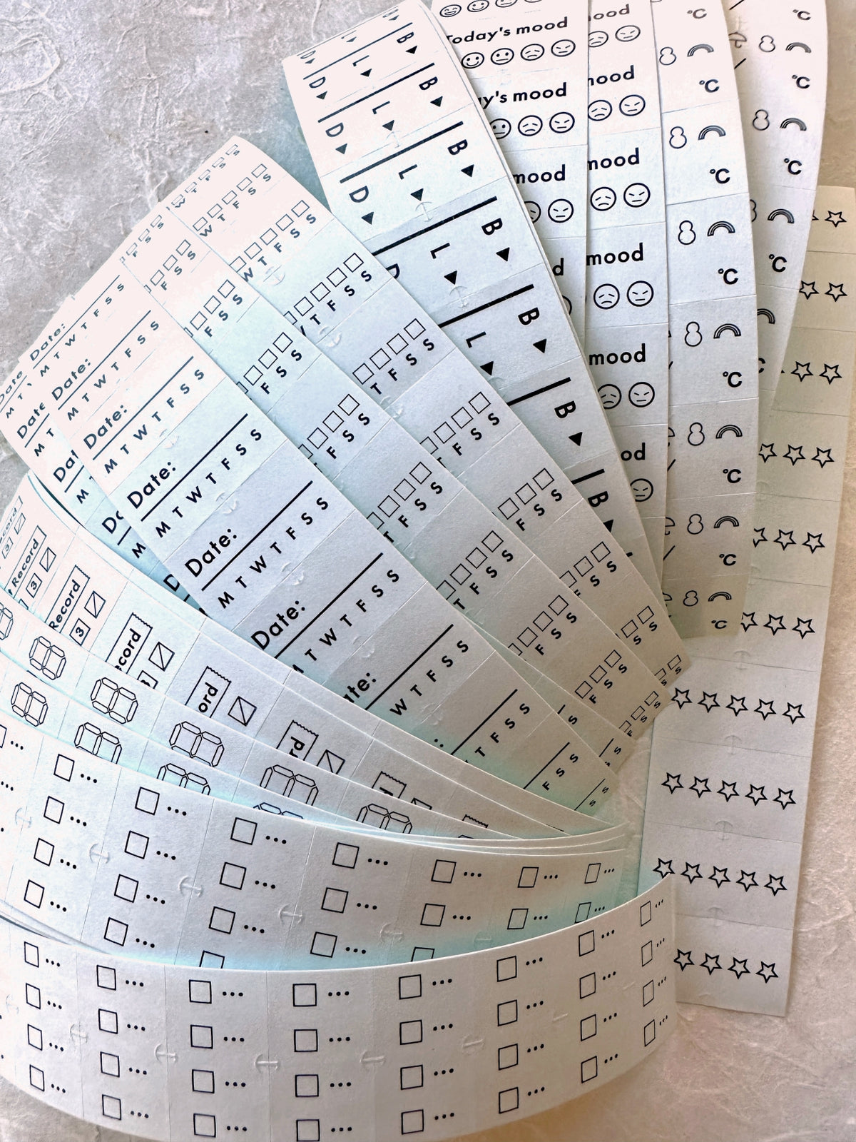 Stamp Marche - "Travel kit" planner sticker mega-set SAMPLER