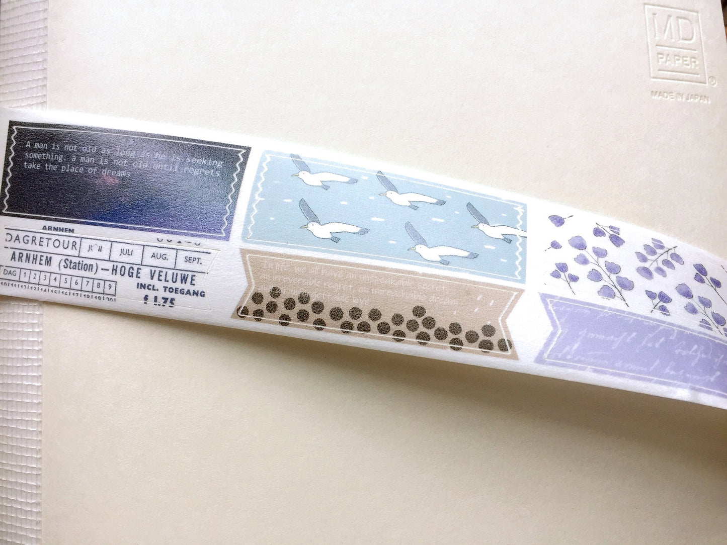 Starlululu - Ribbon kiss-cut washi tape SAMPLES
