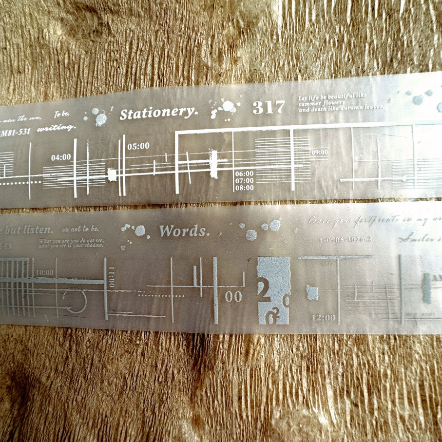 Stationery Instinct - Combination (White) PET tape SAMPLES