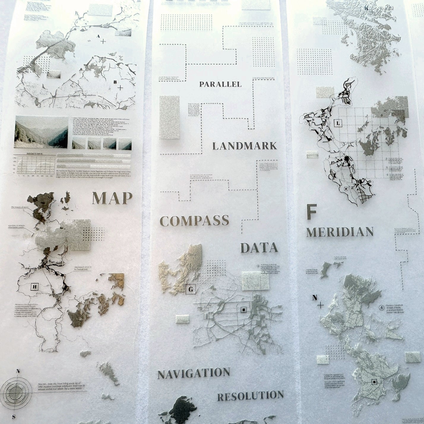 Stationery Instinct - Map PET tape SAMPLES