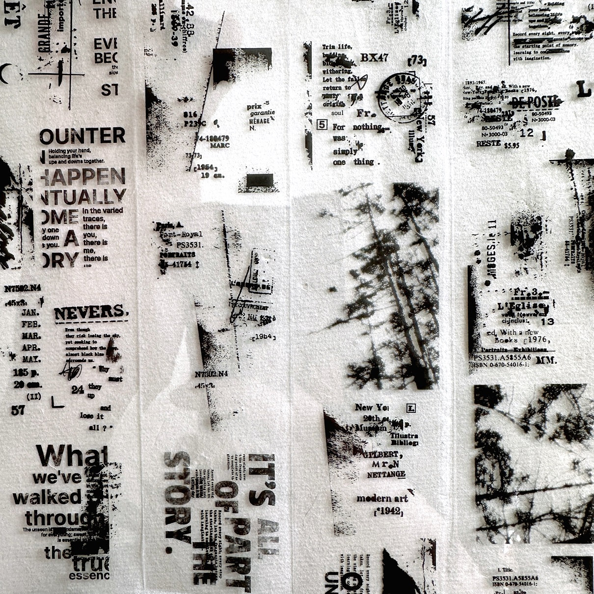 Stationery Instinct - Deconstruct PET tape SAMPLES