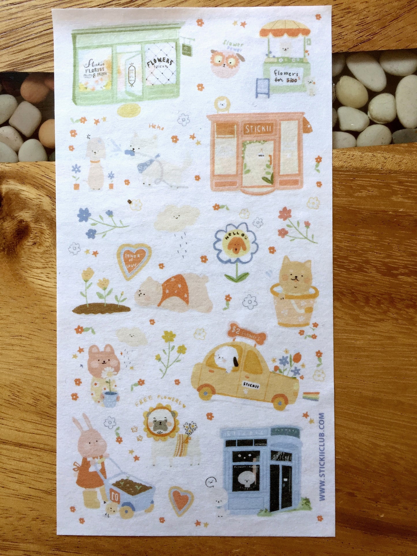 Stickii Club - assorted cute stickers [Like New]