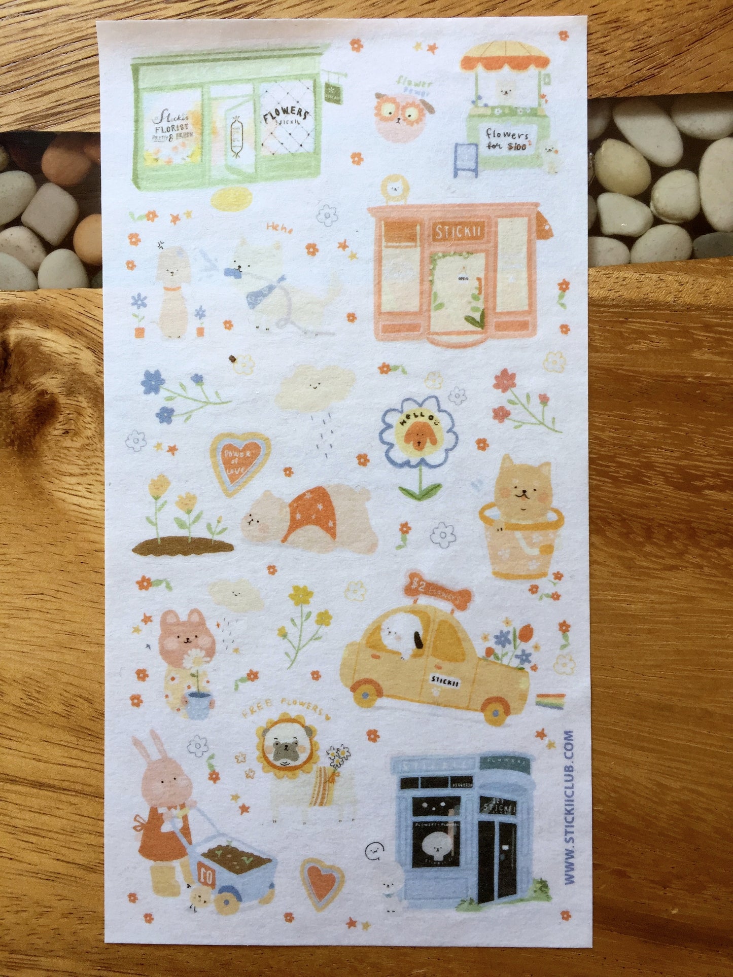 Stickii Club - assorted cute stickers [Like New]