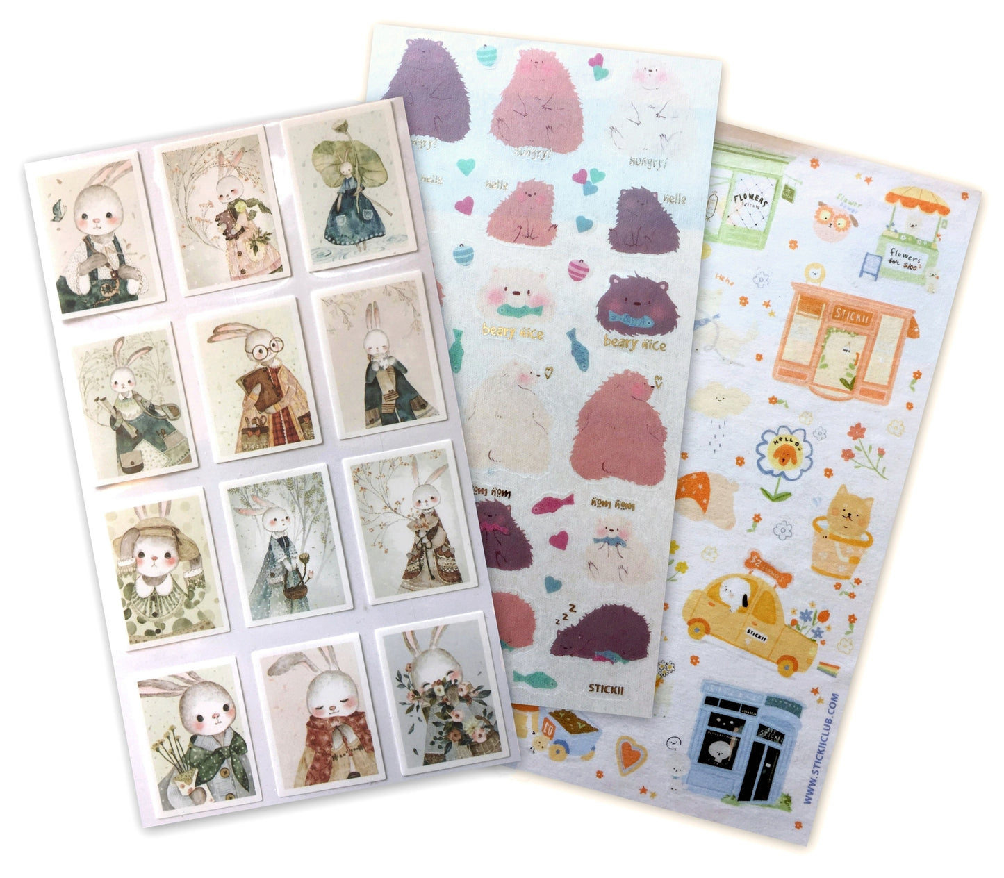 Stickii Club - assorted cute stickers [Like New]