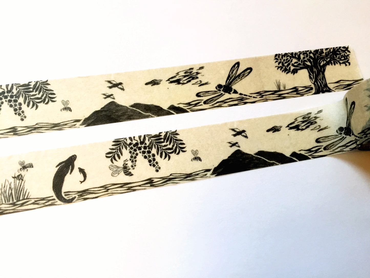 Sunny Sunday - Life Cycle washi tape SAMPLES