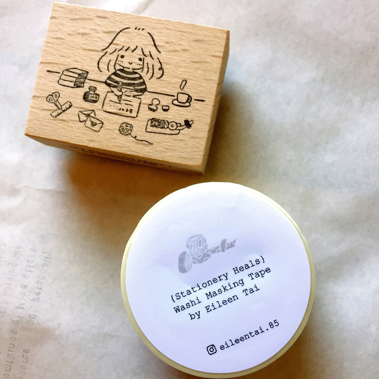 Eileen Tai - Stationery Heals washi tape SAMPLES