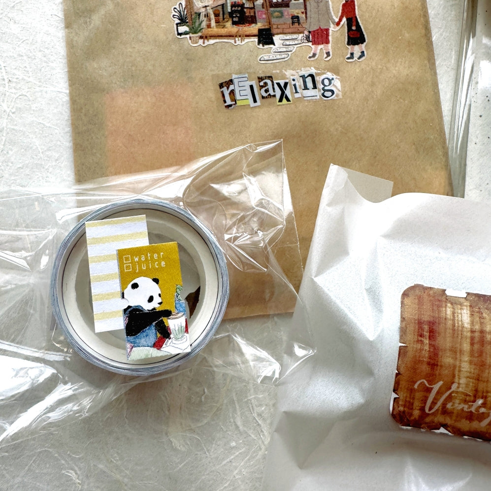 Jhu Gong Fan Hua - More Food 2.0 label sticker roll SAMPLES
