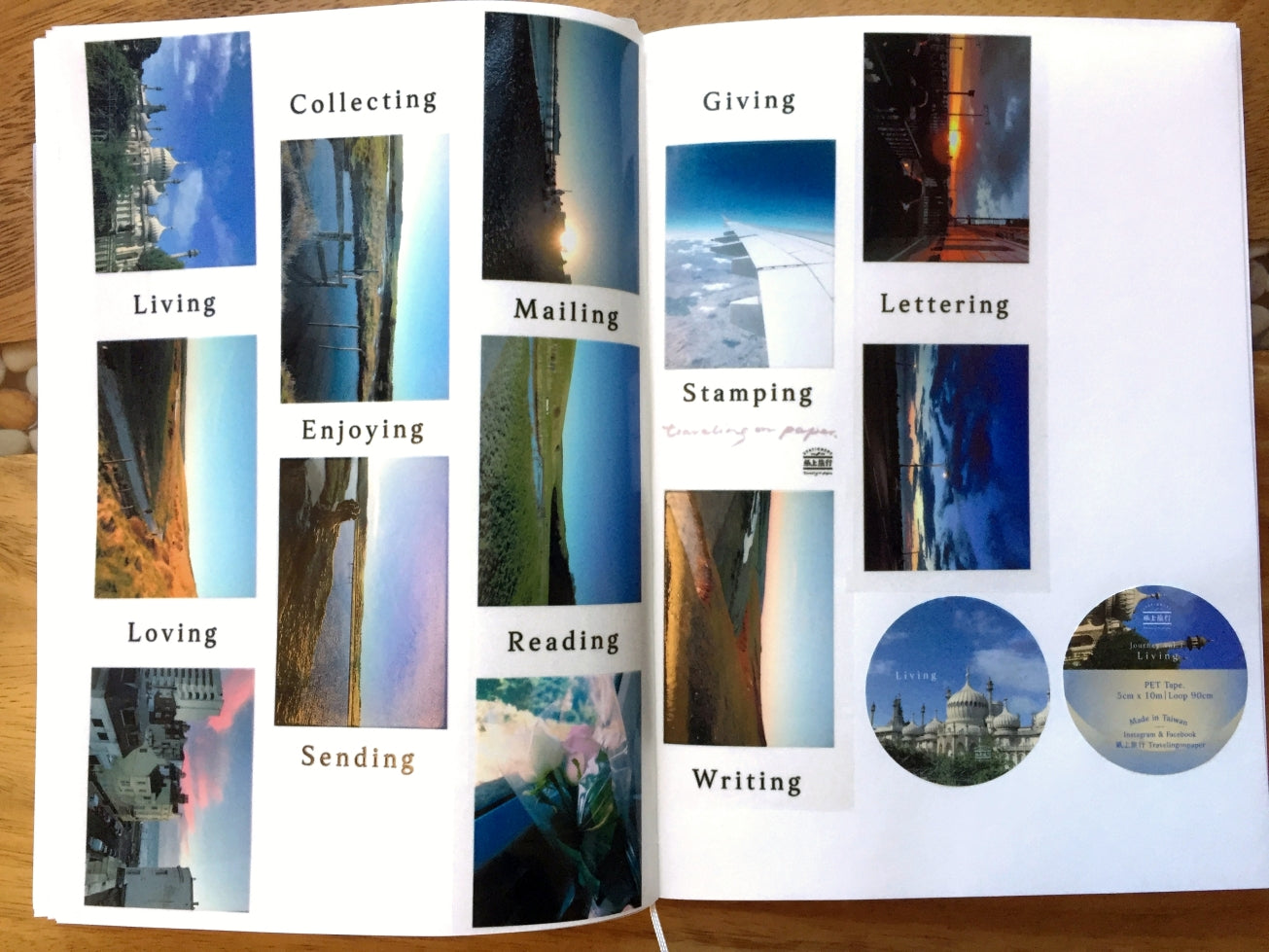 Traveling on Paper - Journey Vol. 1 Living PET tape SAMPLES