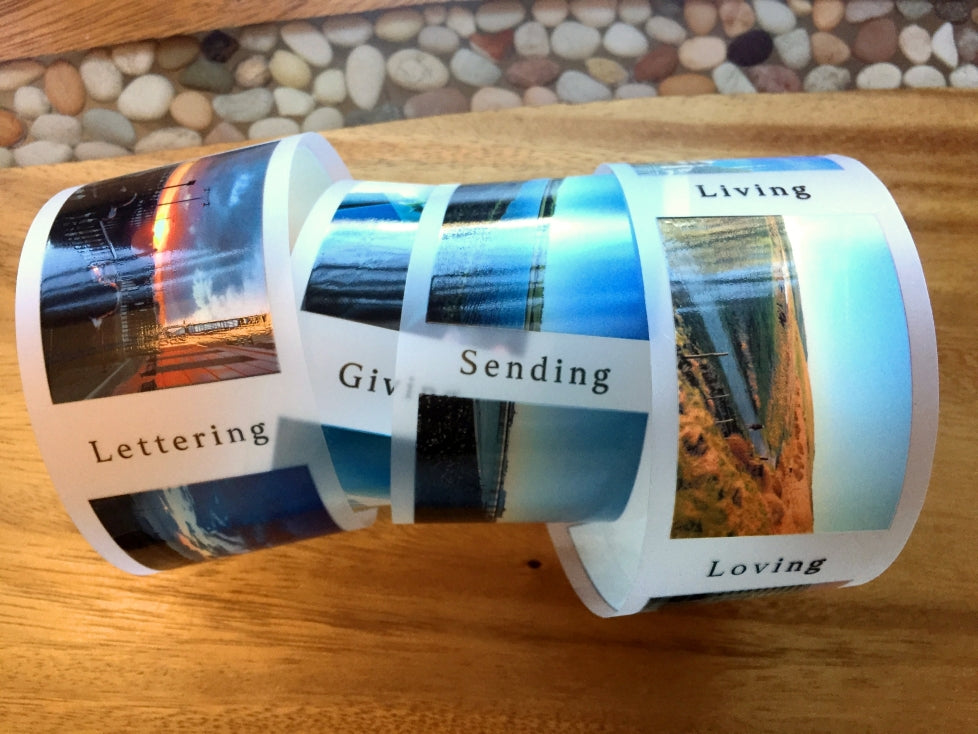 Traveling on Paper - Journey Vol. 1 Living PET tape SAMPLES