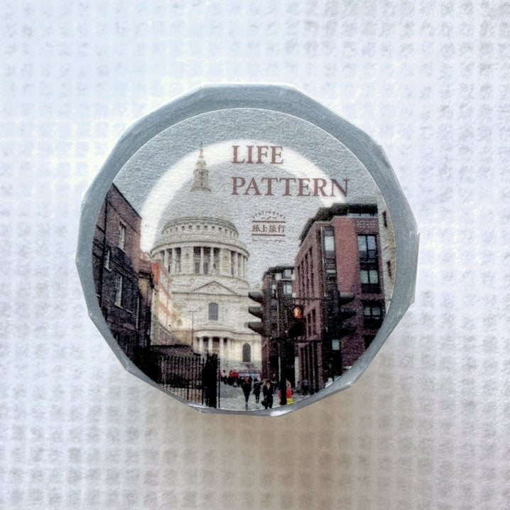 Traveling on Paper - Journey Vol. 2 Life Pattern PET tape SAMPLES