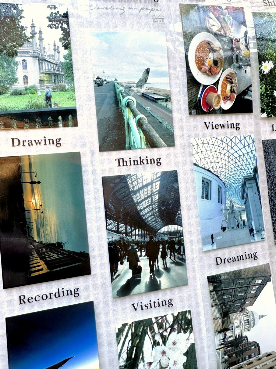 Traveling on Paper - Journey Vol. 2 Life Pattern PET tape SAMPLES