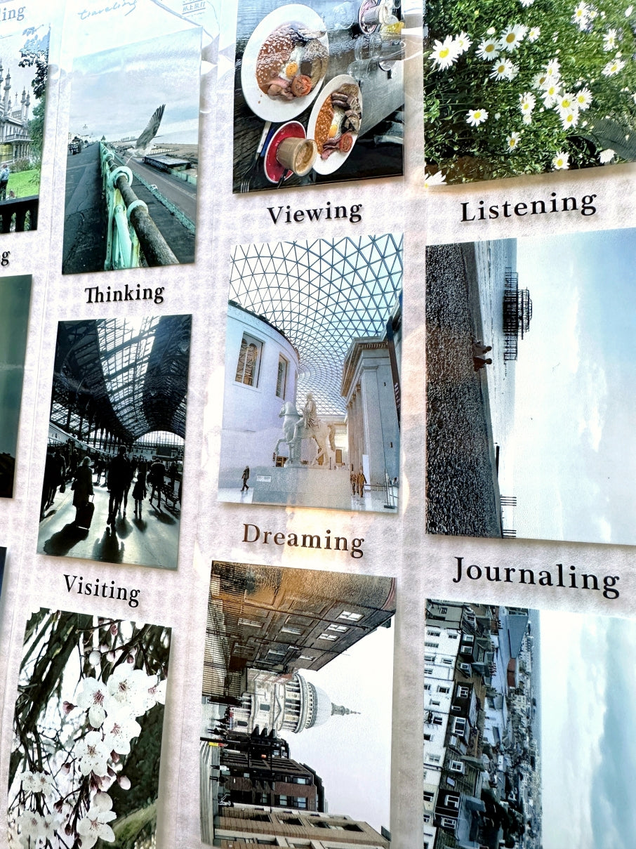 Traveling on Paper - Journey Vol. 2 Life Pattern PET tape SAMPLES