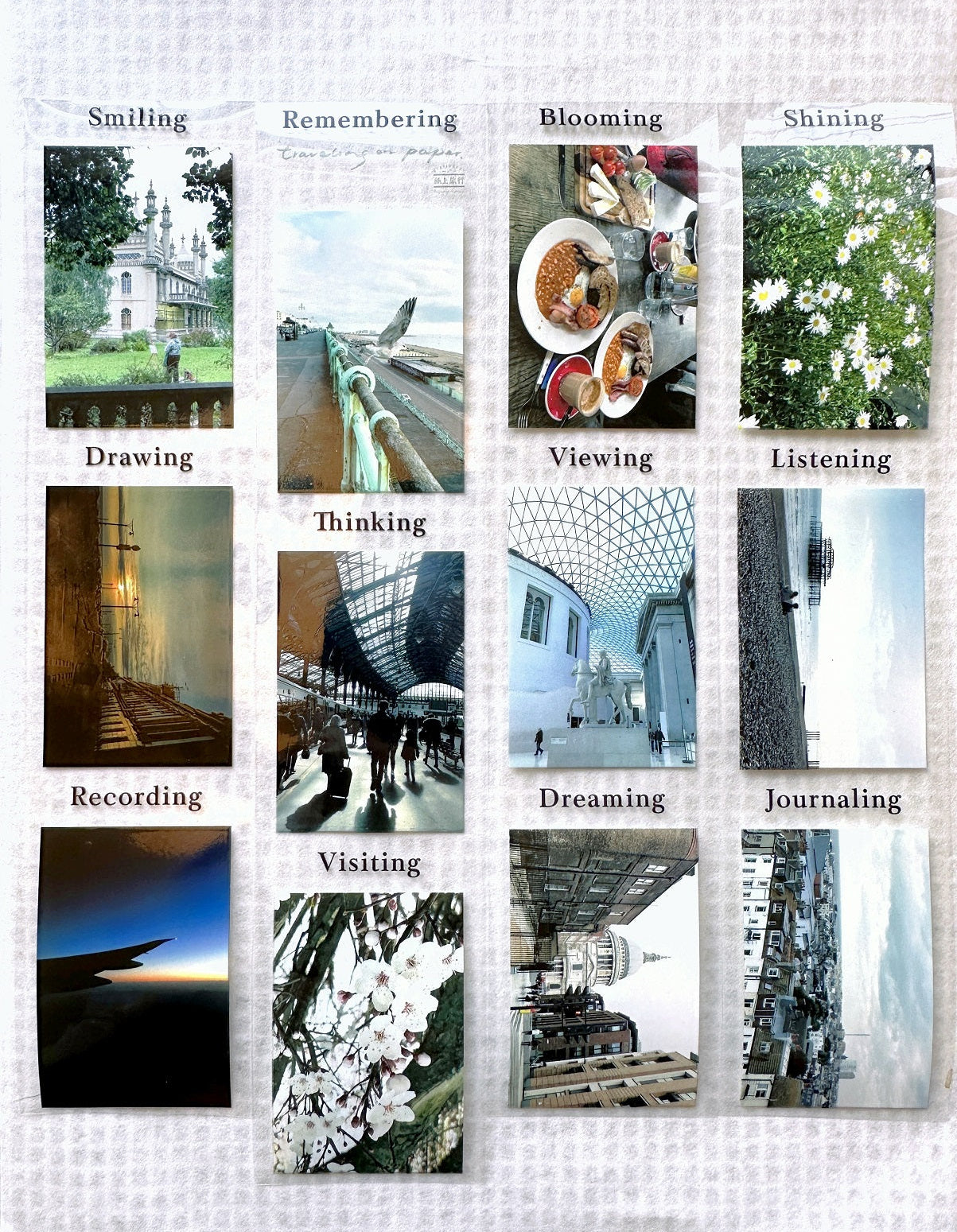 Traveling on Paper - Journey Vol. 2 Life Pattern PET tape SAMPLES