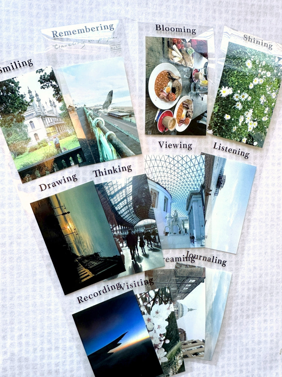 Traveling on Paper - Journey Vol. 2 Life Pattern PET tape SAMPLES