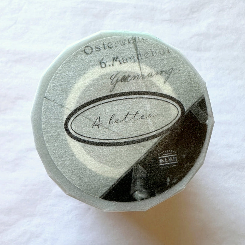 Traveling on Paper - A Letter PET tape SAMPLES