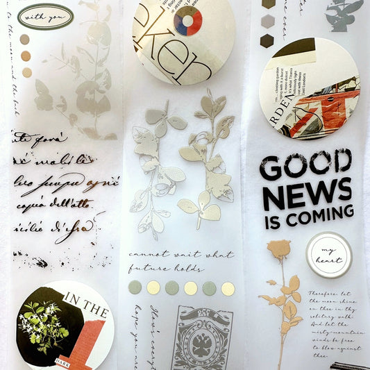 Traveling on Paper - My Dearest PET tape SAMPLES