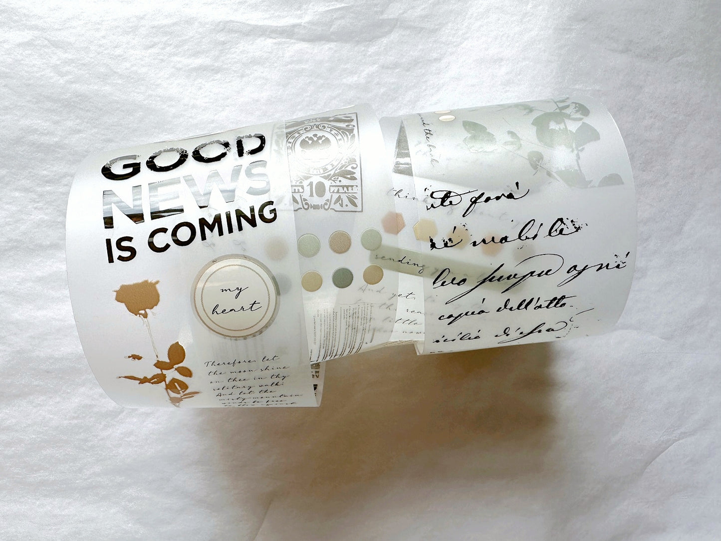 Traveling on Paper - My Dearest PET tape SAMPLES