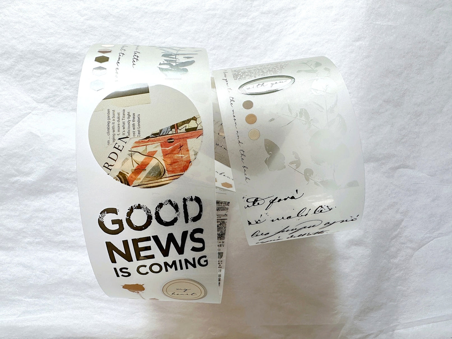 Traveling on Paper - My Dearest PET tape SAMPLES