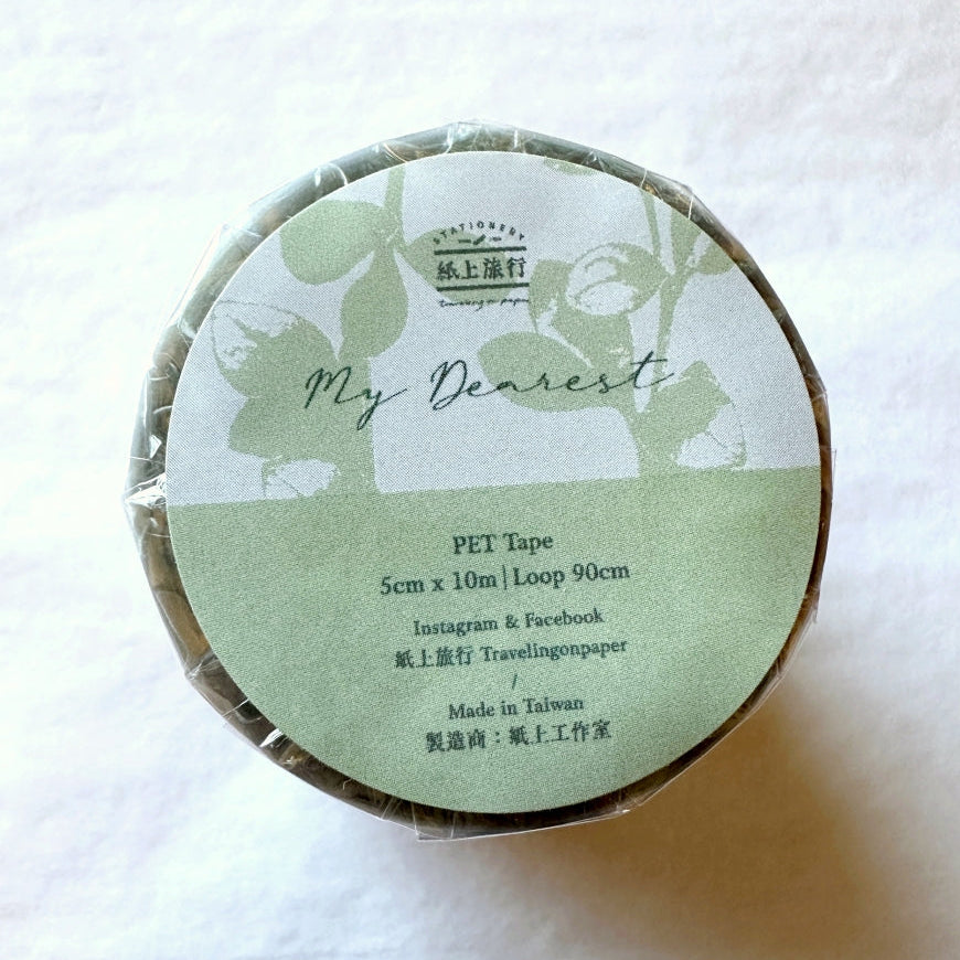 Traveling on Paper - My Dearest PET tape SAMPLES