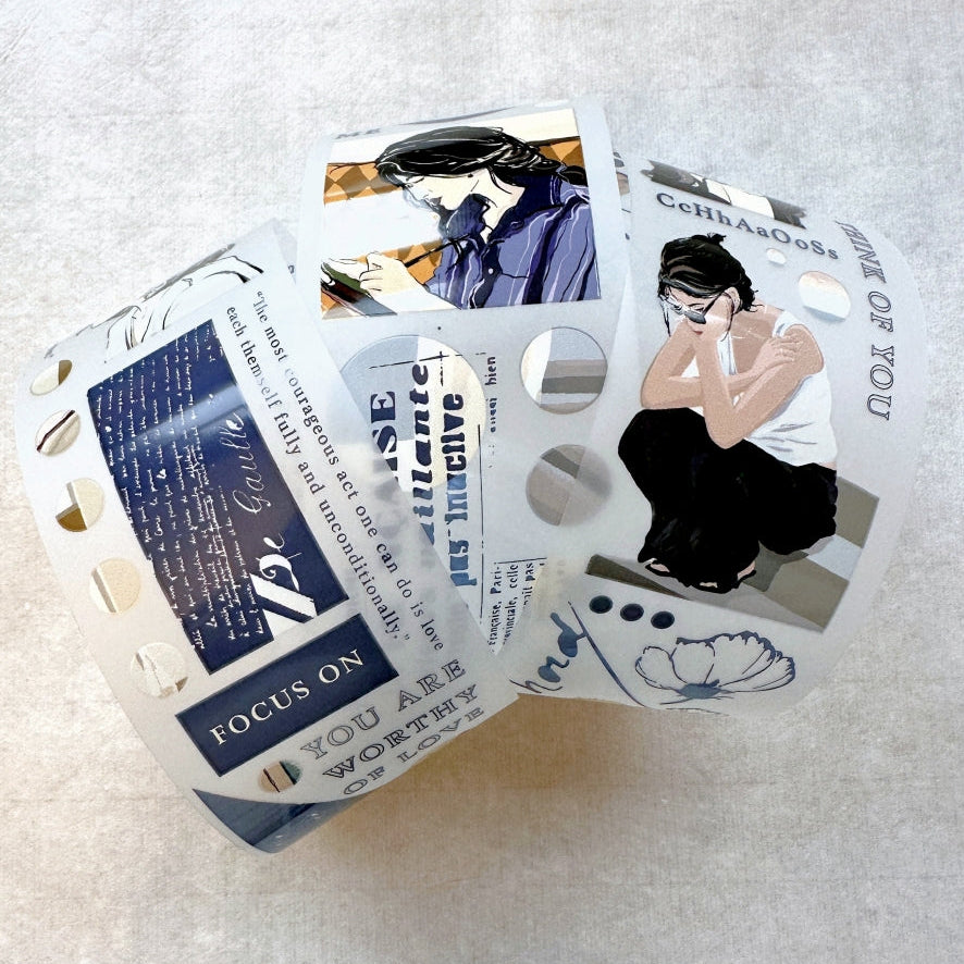 Traveling on Paper X Lan Arte - Your Moment PET tape SAMPLES